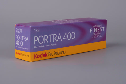 Der Portra 400 als Kleinbildfilm verfügbar