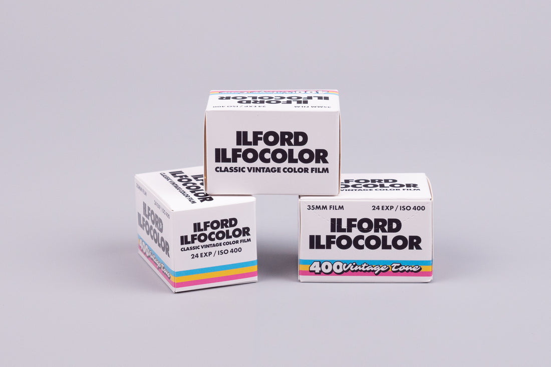 Neu: Ilford Ilfocolor 400 135-24 Farbfim